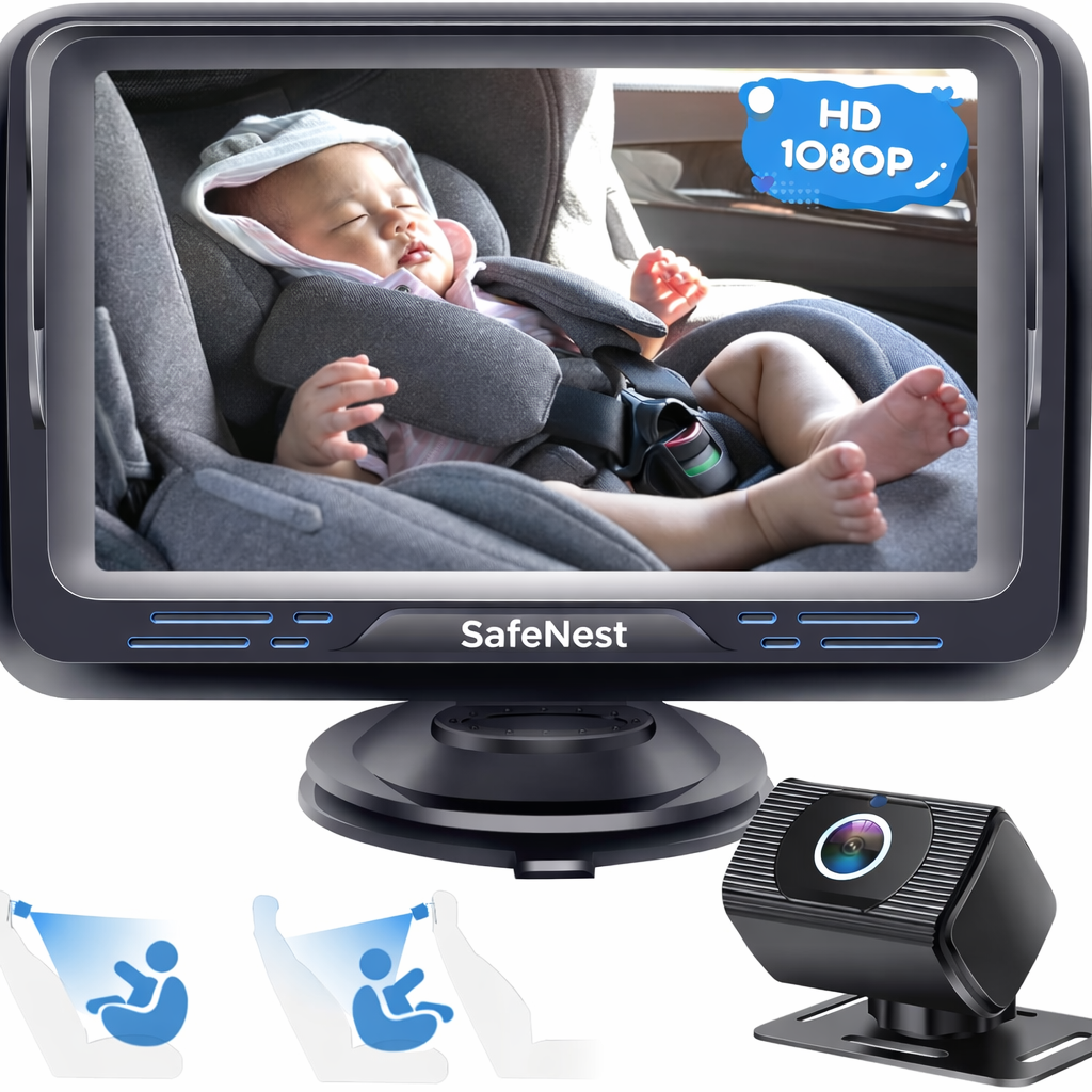 SafeNest Baby Car Camera – See Your Baby While You Drive
